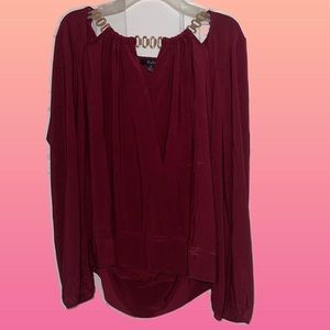 Wine Red A.U. W top available!!!